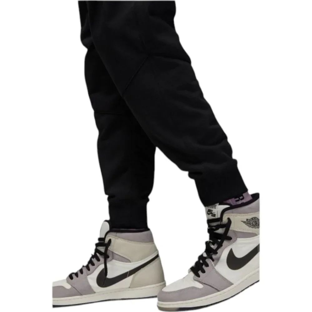 Air Jordan Mens 2 PC Tracksuit Dri-fit Matching Outfit Set Black Lightweight NWT